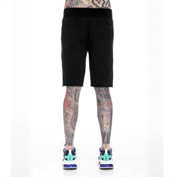 NEW CULT OF INDIVIDUALITY men's sweatshorts in black - Picture 2 of 2